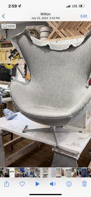 Studio quality upholstery