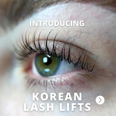 Korean Lash Lift + tint
