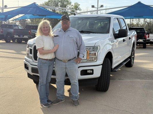 Thank you so much to Robyn and Steven and congratulations on your purchase of the 2020 Ford F-150!
