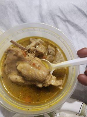 Mondongo soup with no tripe