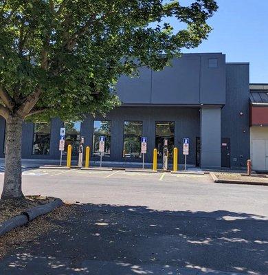 Electric vehicle charging available