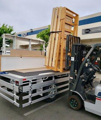 Deliveries upon request