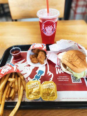 Crispy Chicken Biggie Bag French Fries 4 PC. Crispy Chicken Nuggets