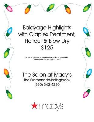 Come see us for the holiday season for beautiful hair!