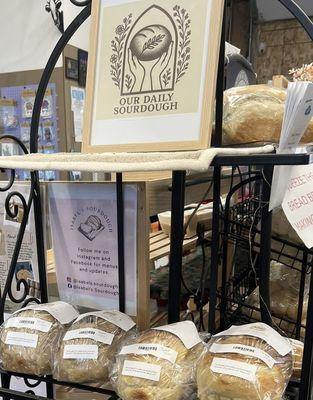 Fresh Baked Sourdough Bread