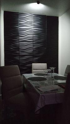 Great dining room space