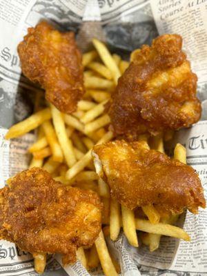 FIRE fish n chips!