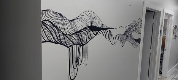 Private commission faux painting