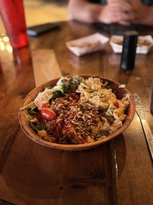 Salad bar is amazing and they allow you to choose it as a side without an up charge.