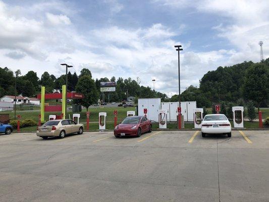 Tesla Supercharger - Mt. Hope