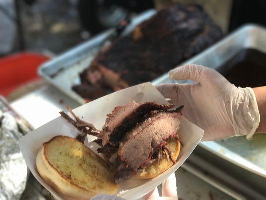 Best Beef Brisket Sandwich in Elko.
