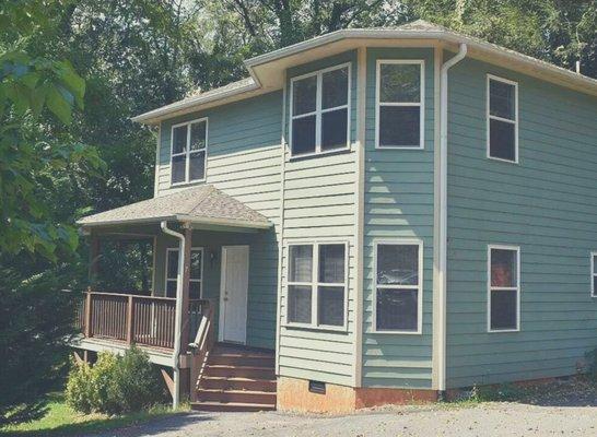 Our beautiful sober living recovery home in West Asheville