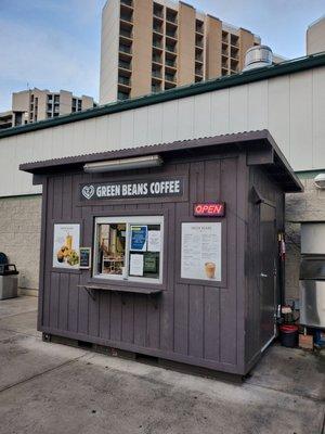 Open for your caffeine fix