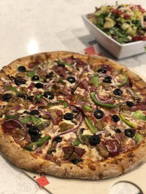 Pizza tasted great! Crust was even better knowing that its organic!