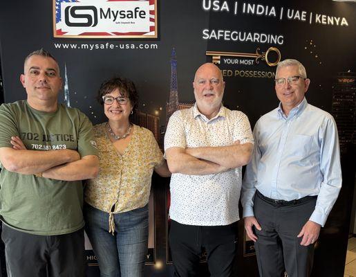 Group CEO with Nexstar Media Inc Executive, Former US Police Officer and our PR partner Ruth.