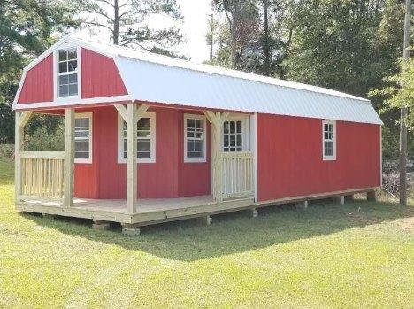 12x32 Deluxe Lofted Barn Cabin