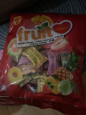 Fruit chewy fruit