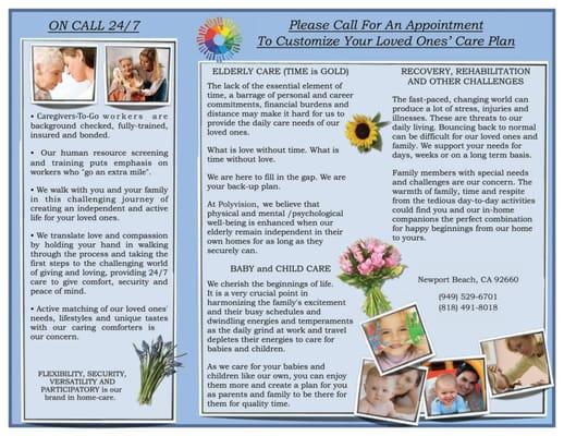 CAREGIVERS TO GO BY POLYVISION