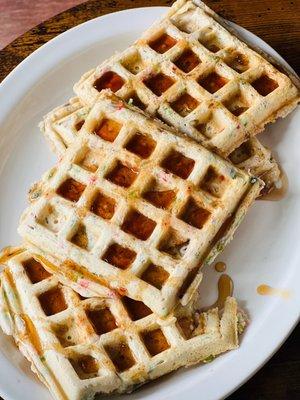 Berrytastic Chicken waffle