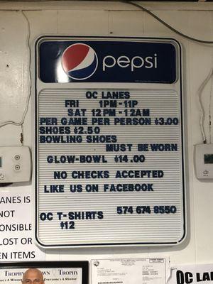 O C Bowling Lanes