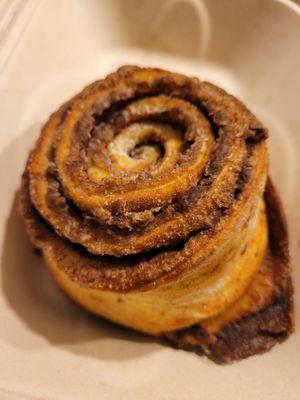 Full cinnamon roll