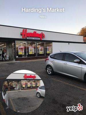 The outside entrance