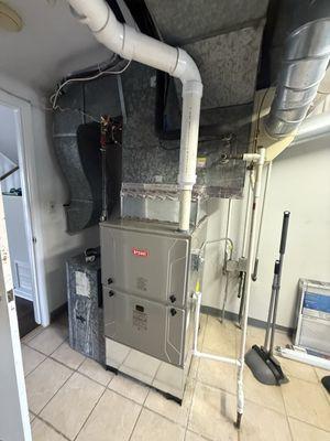 Brand new furnace - ready for winter!