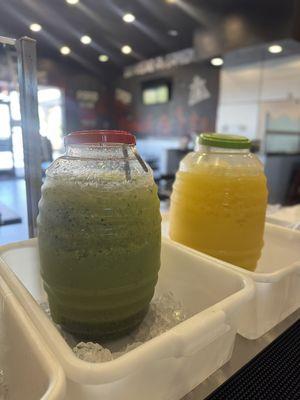 Natural fruit Agua frescas. ;)