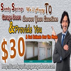 Sandy Springs Garage Door