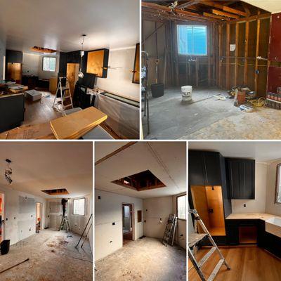 Install Insulation and Drywall - (Primer and Paint)