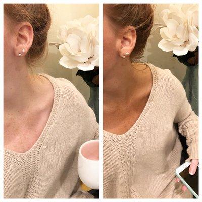 Winter sweaters can be so much cuter with a tan!!