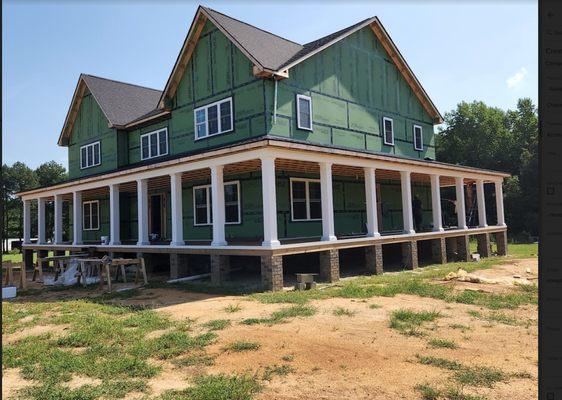 A million dollar home! What color would you like? We'll build one for you, too!