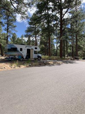 Camping at Kaibab Lake