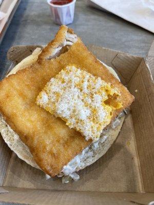 A Filet O Fish Meal is $10.19 and you only get 1/4 square of cheese.