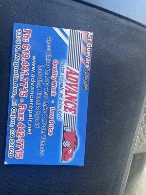 Advance Auto Repair