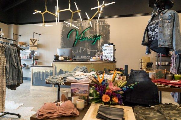 An edgy.eclectic.chill boutique. Voted #1 by Lubbock.
