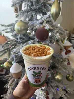 Cookie butter matcha