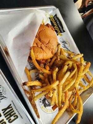 Nashville Hot with Rosemary Fries