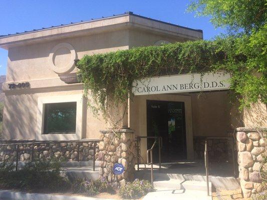 Come visit us at our Palm Desert office. We look forward to seeing you, Dr Carol Berg, DDS and Cheri Walker RDH