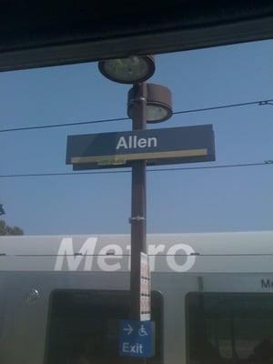 Allen Gold Line Station