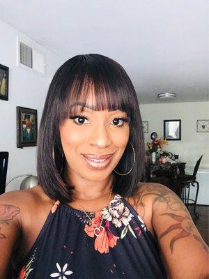 I love my haircut I got today. Ofelia has been cutting my hair for years. She's one of the best in the business