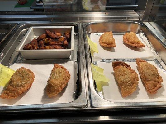 Chicken,Beef , cheese spinach Empanadas