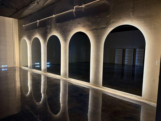 New mirrors with LED lighting