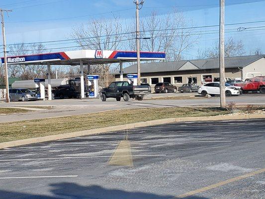 Marathon gas station