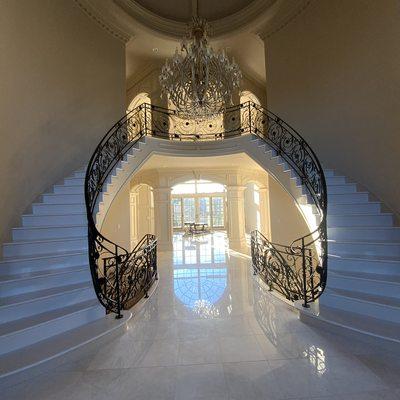 Custom handmade railing