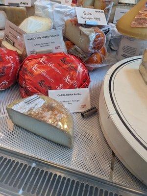 Cheese selection