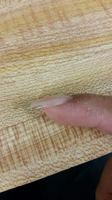 They didn't remove all of the nail polish I had before.