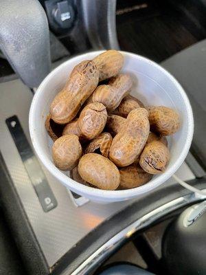 Boiled peanuts