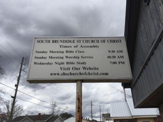 South Brundidge St. Church of Christ