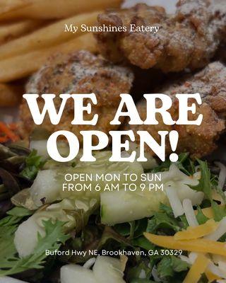 My Sunshine’s Eatery